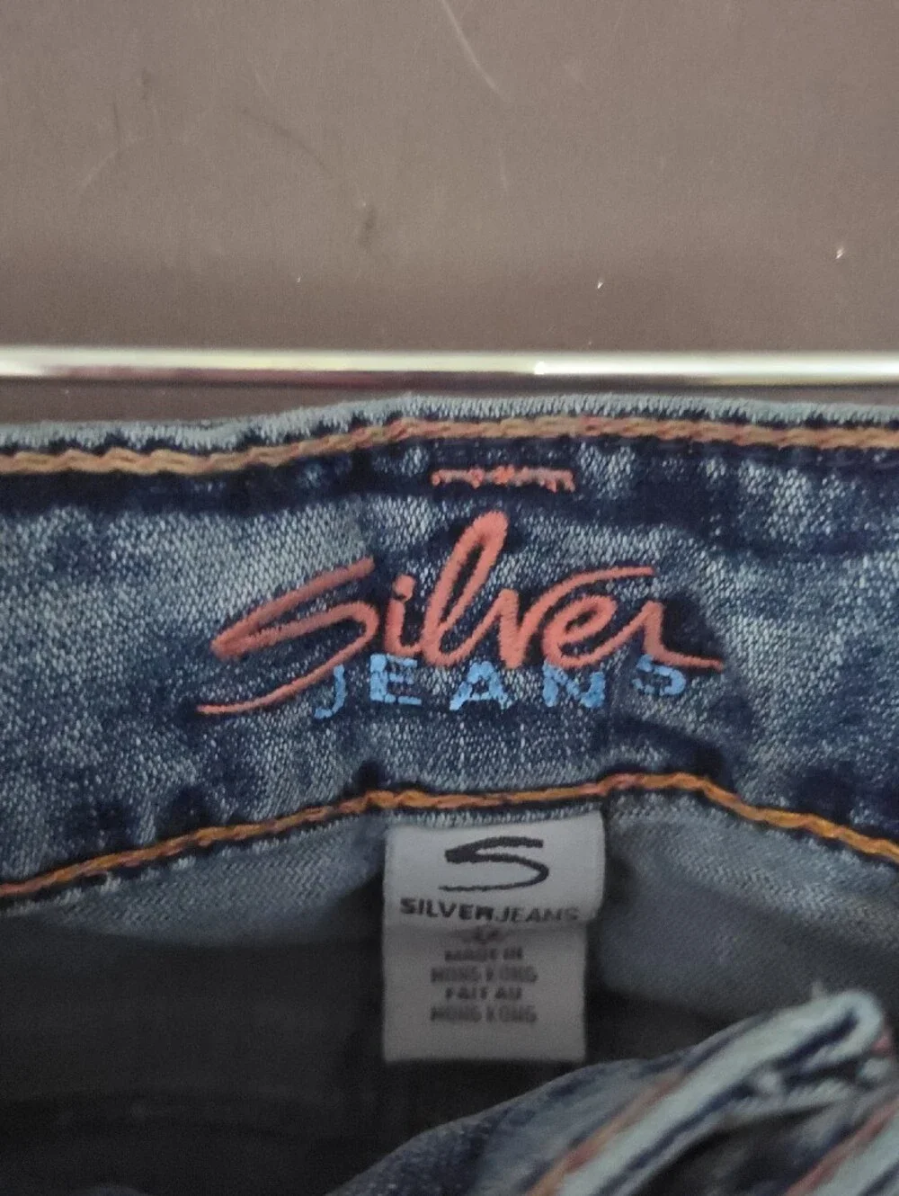 Silver Jeans light blue flare denim jeans